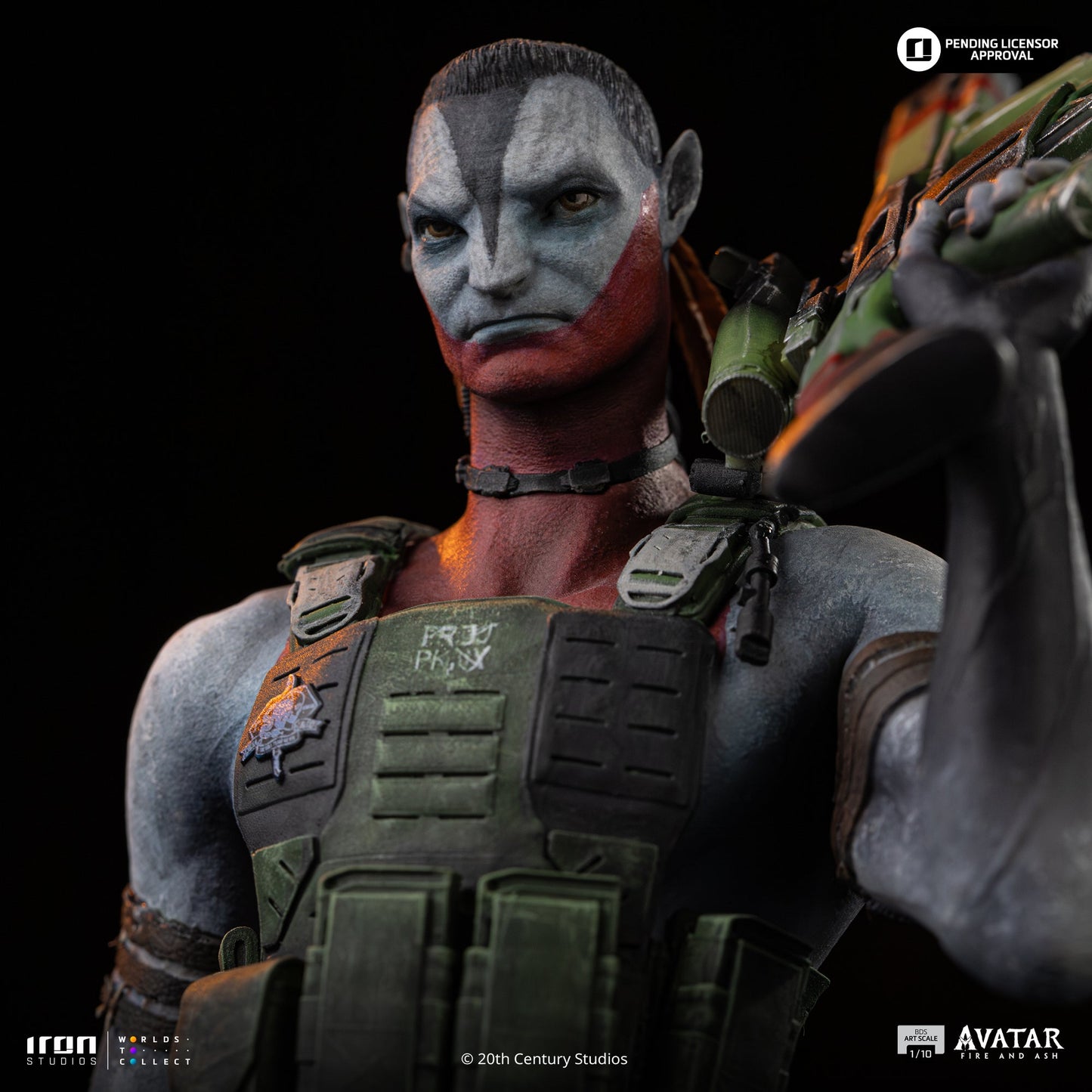 Pre-Order - Statue Miles Quaritch - Avatar 3: Fire and Ash - Art Scale 1/10 - Iron Studios