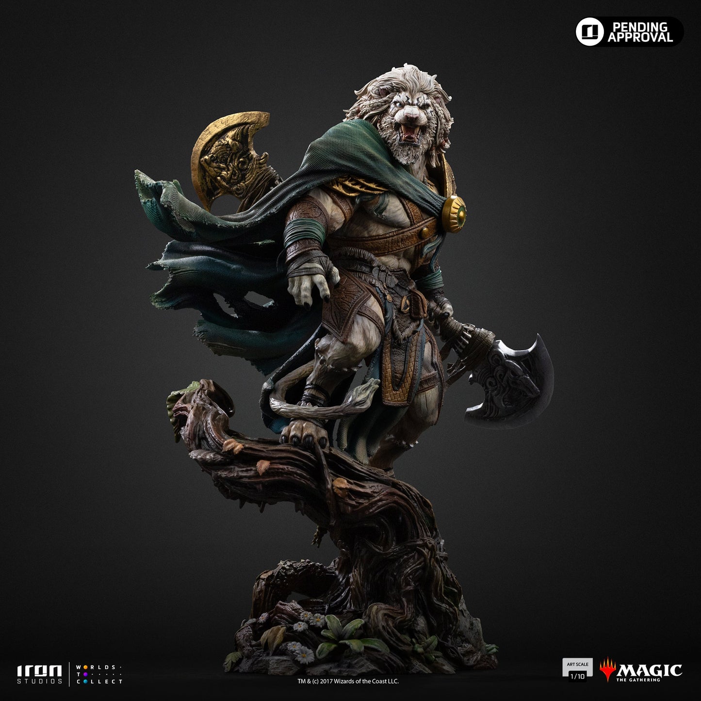Pre-Order - Ajani Goldmane - Magic: The Gathering - Art Scale 1/10 - Iron Studios