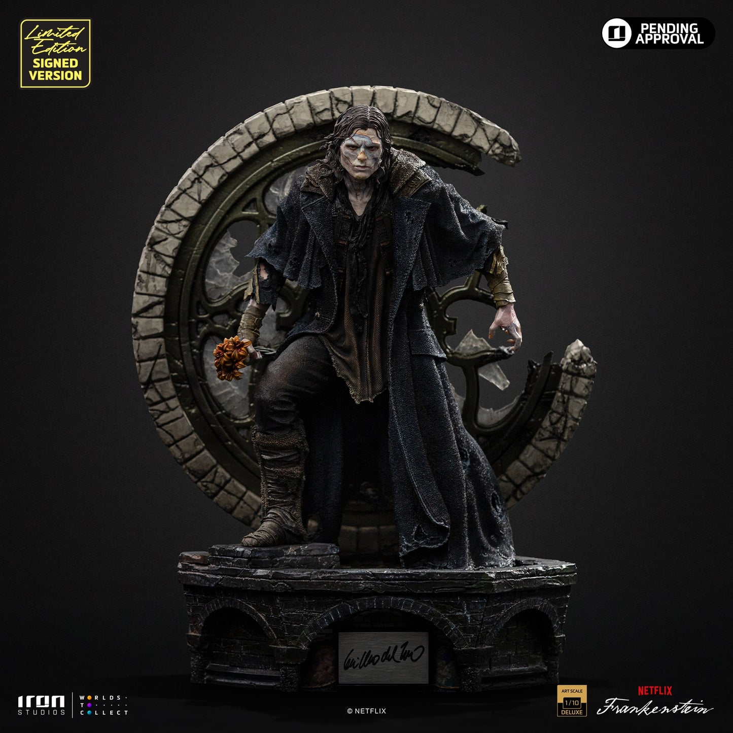 Pre-Order - Frankenstein's Monster - Guillermo Del Toro's Frankenstein (Signed ver.) - Deluxe Art Scale 1/10 - Iron Studios