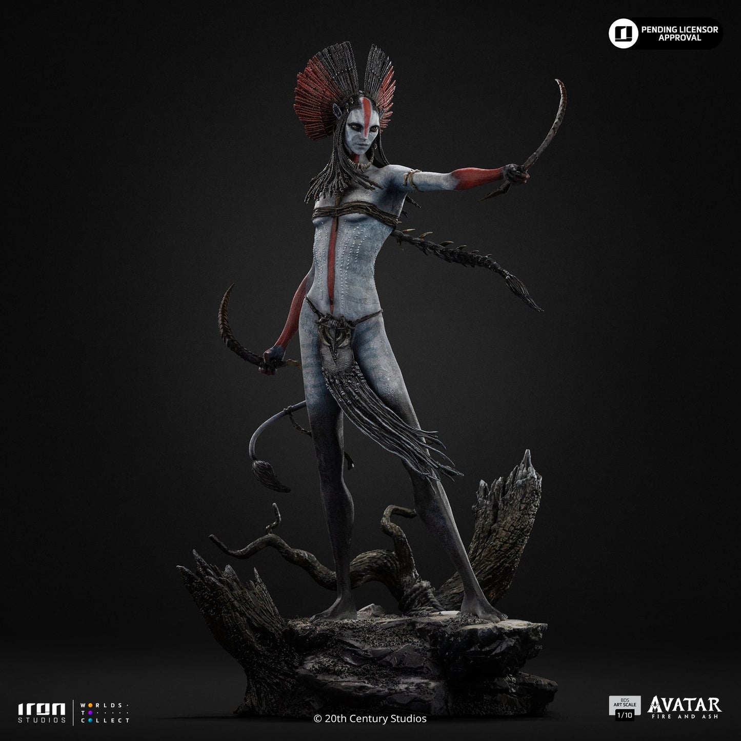 Pre-Order - Statue Varang - Avatar 3: Fire and Ash - Art Scale 1/10 - Iron Studios