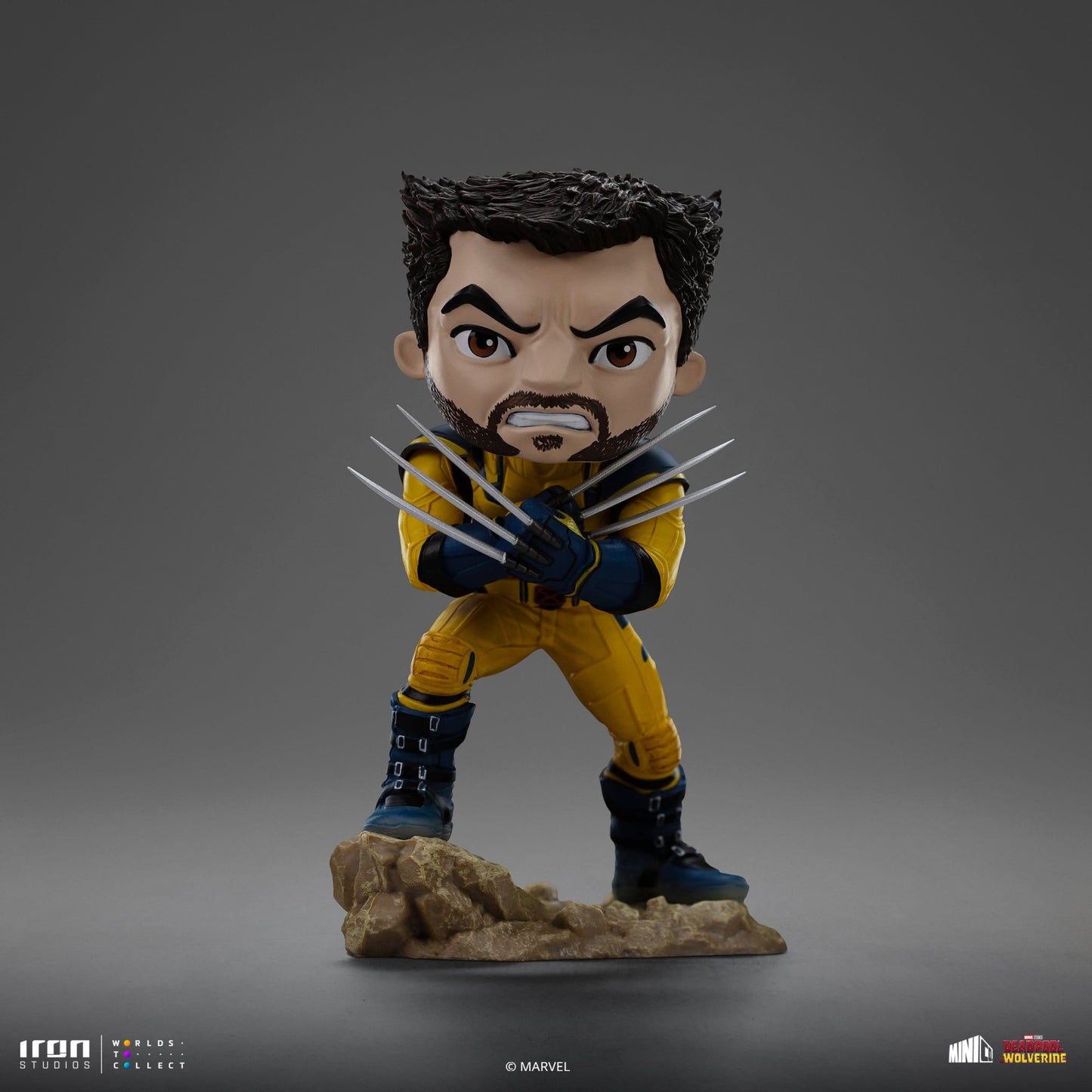 Statue Deadpool, Wolverine and Headpool (Unmasked) - Deadpool & Wolverine - Minico - Iron Studios
