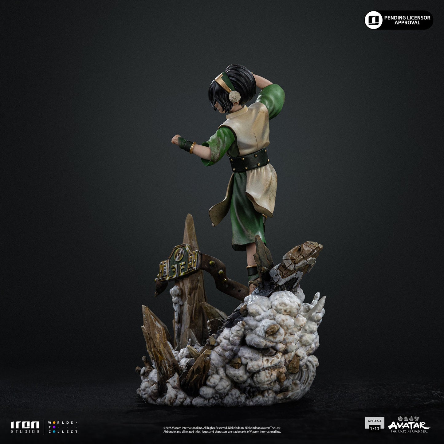 Pre-Order - Statue Toph Beifong - Avatar: The Last Airbender - Art Scale 1/10 - Iron Studios