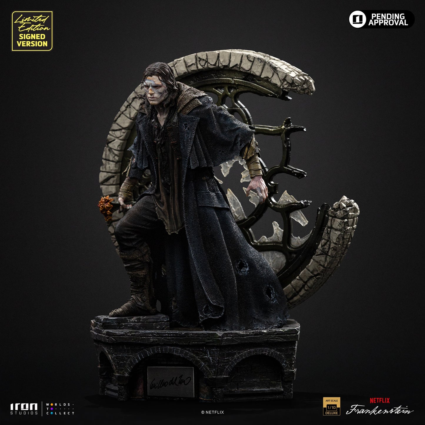 Pre-Order - Frankenstein's Monster - Guillermo Del Toro's Frankenstein (Signed ver.) - Deluxe Art Scale 1/10 - Iron Studios