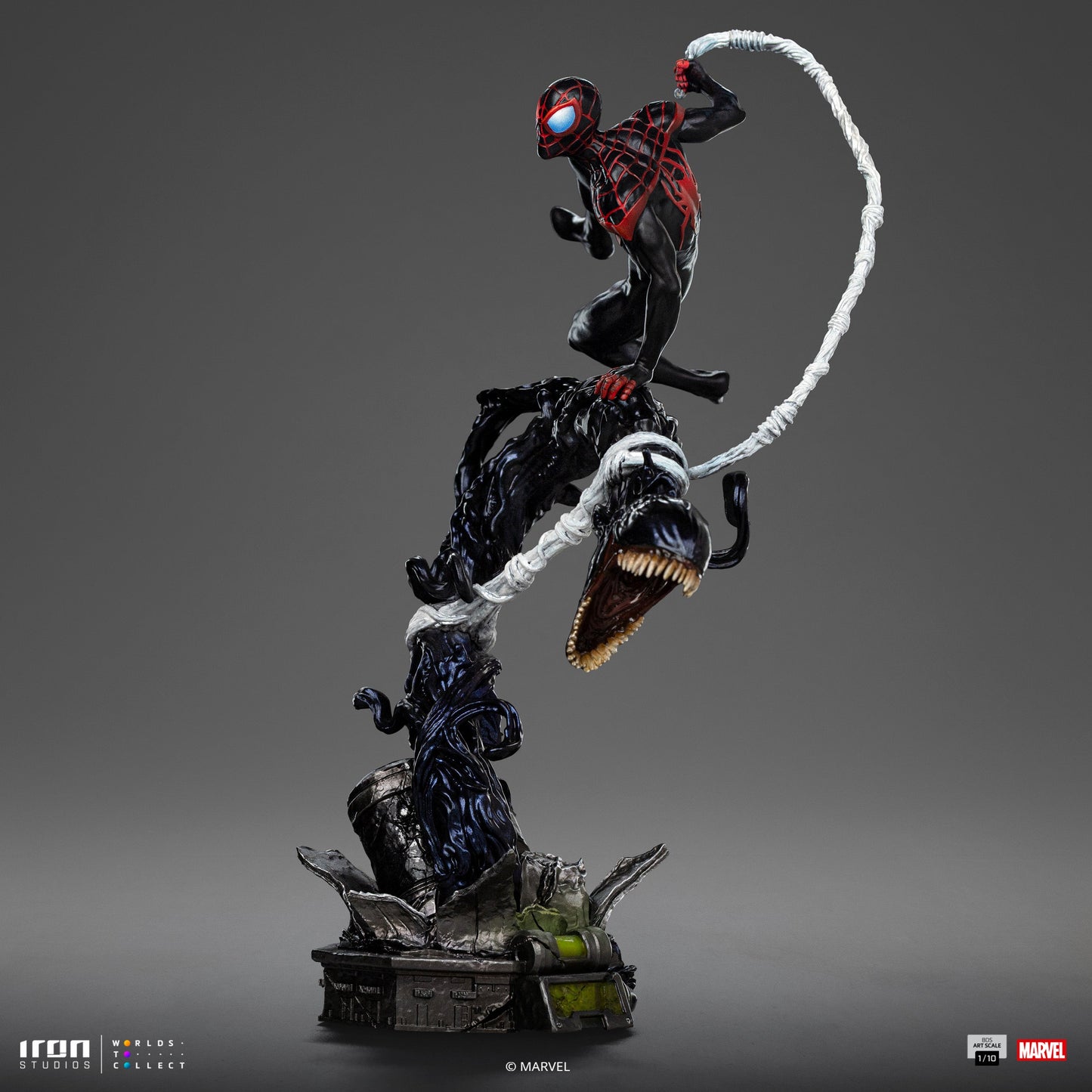 Statue Miles Morales - Spider-Man vs Villains Diorama - BDS Art Scale 1/10 - Iron Studios