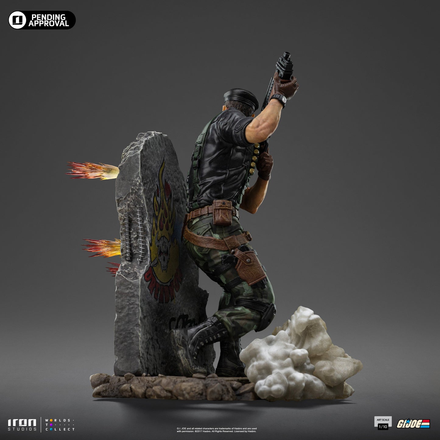 Statue Flint - G.I Joe - Art Scale 1/10 - Iron Studios