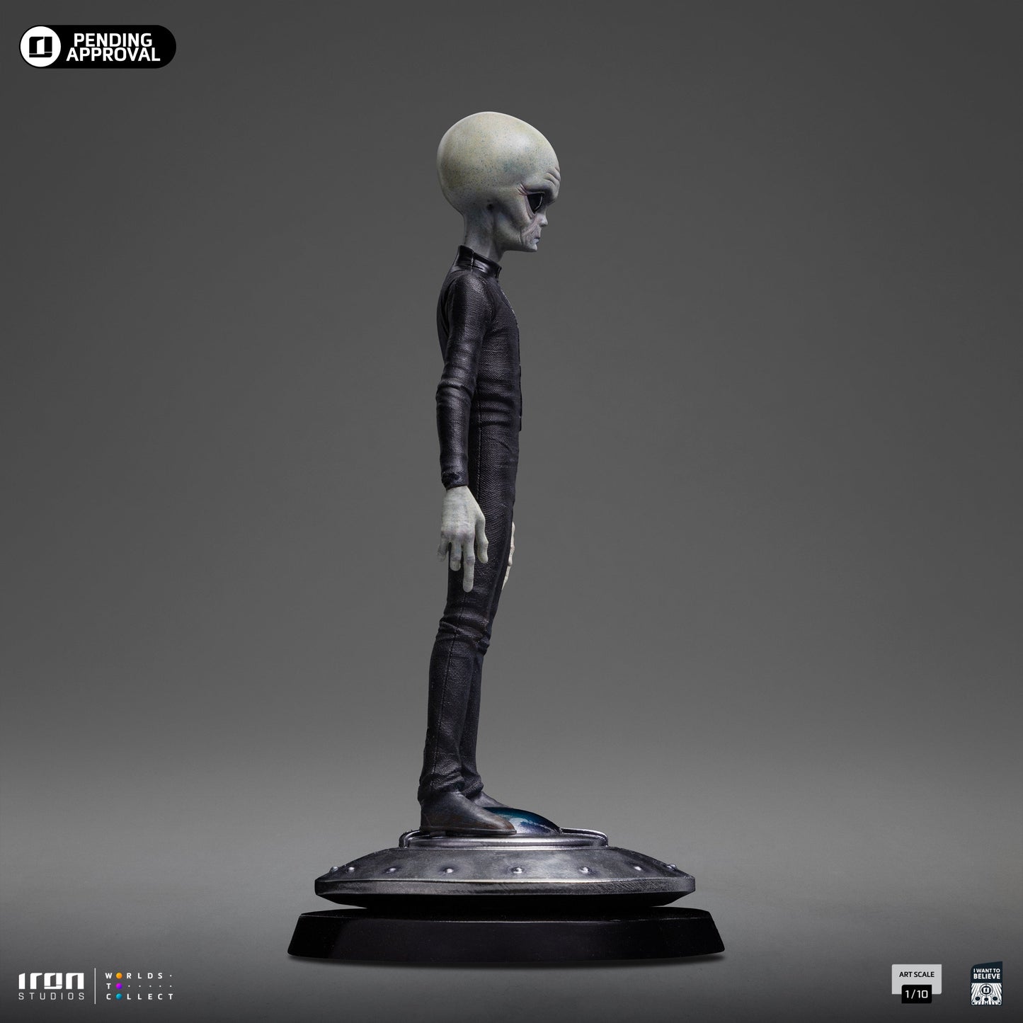 Statue Alien Grey - I Want To Believe - Art Scale 1/10 - Iron Studios