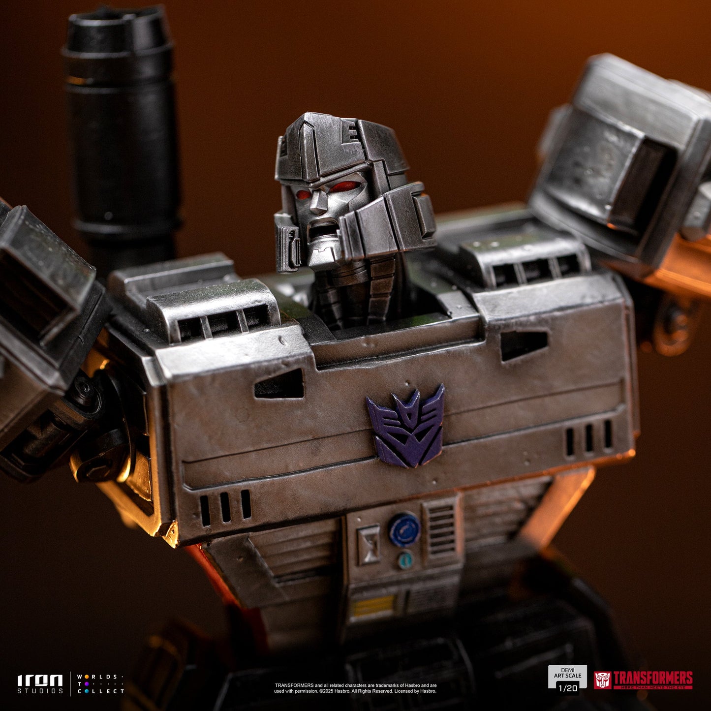 Pre-Order - Statue Megatron - Transformers - Demi Scale 1/20 - Iron Studios