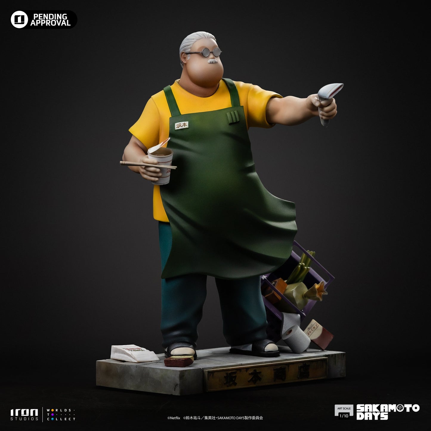 Pre-Order - Statue Taro Sakamoto - Sakamoto Days - Art Scale 1/10 - Iron Studios