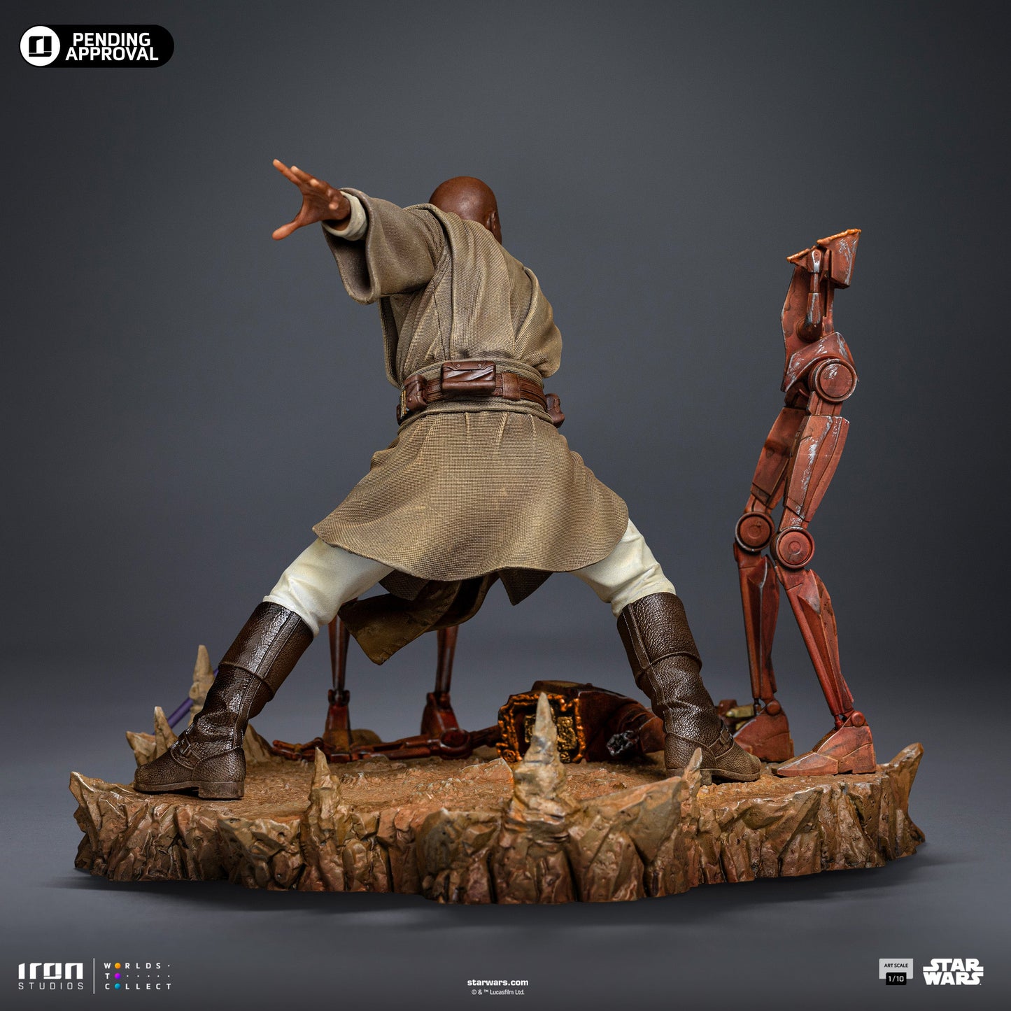 Pre-Order - Statue Mace Windu - Star Wars - Art Scale 1/10 - Iron Studios