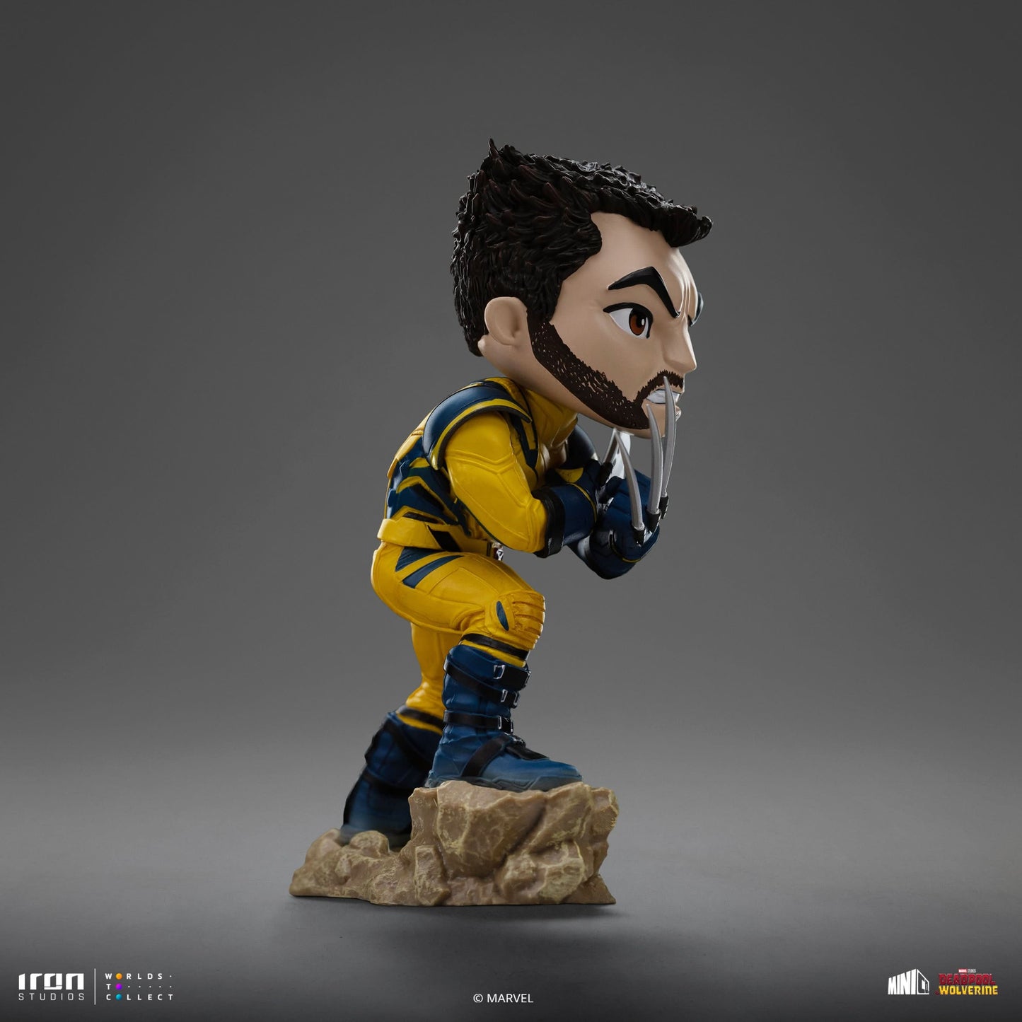 Statue Deadpool, Wolverine and Headpool (Unmasked) - Deadpool & Wolverine - Minico - Iron Studios
