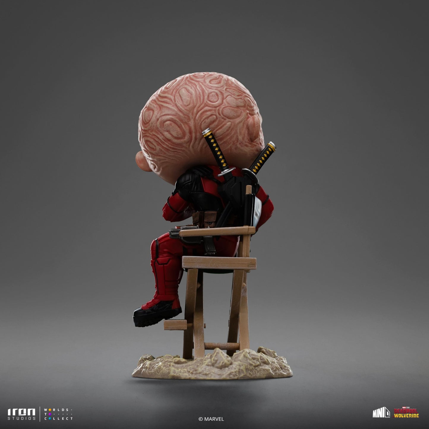 Statue Deadpool (Unmasked) - Deadpool & Wolverine - Minico - Iron Studios