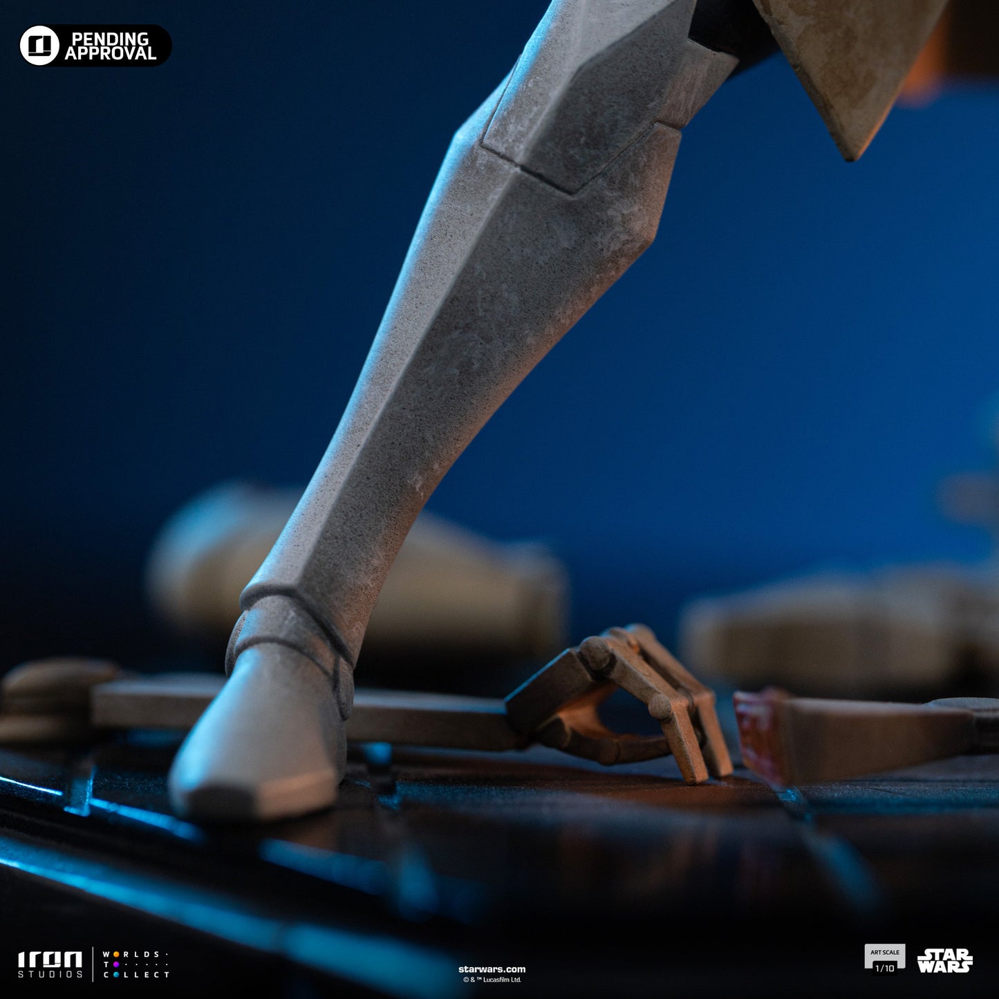 Statue Obi-Wan Kenobi – Star Wars: Clone Wars - Art Scale 1/10 - Iron Studios