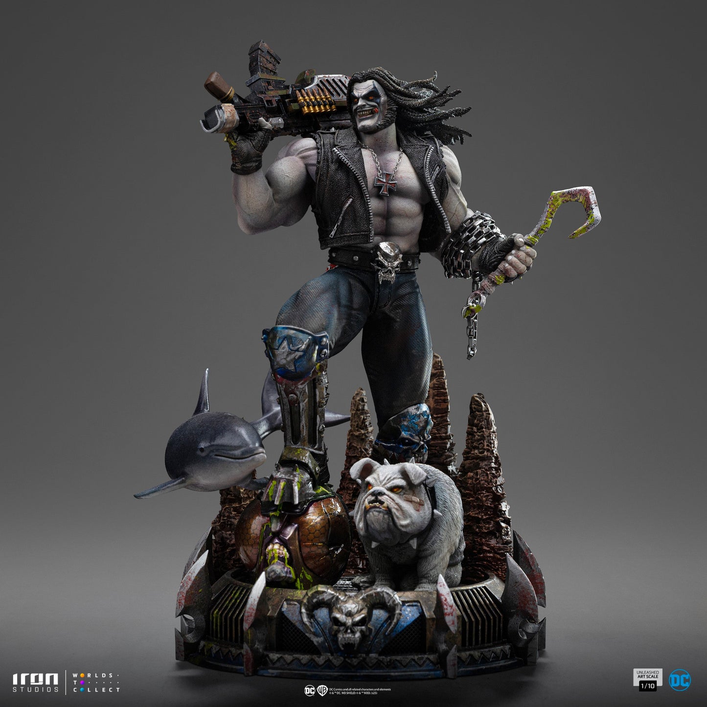 Pre-Order -  Statue Lobo Unleashed - DC Comics - Art Scale 1/10 - Iron Studios