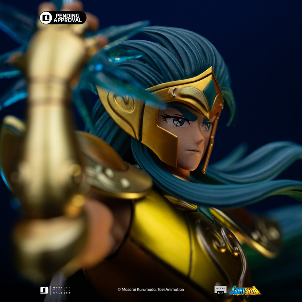 Pre-Order -  Statue Aquarius Camus - Saint Seiya - Art Scale 1/10 - Iron Studios