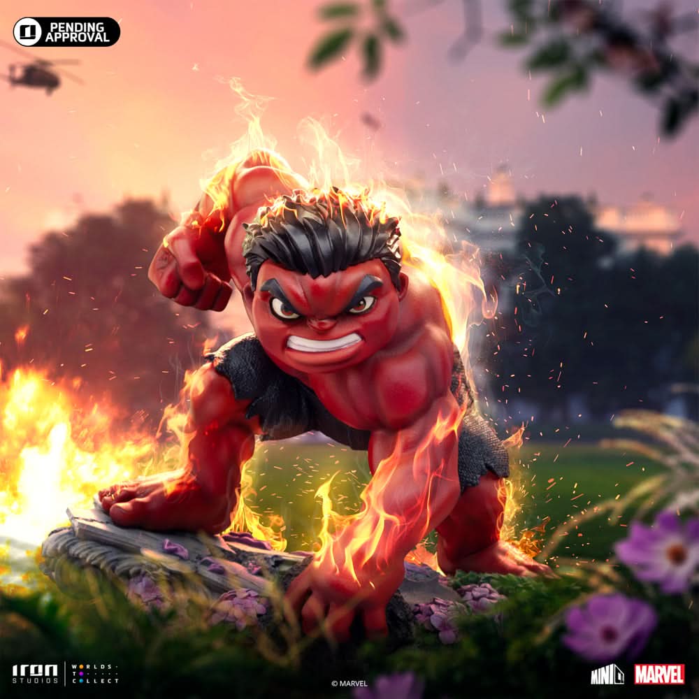 Statue Red Hulk - Captain America: Brave New World - MiniCo - Iron Studios