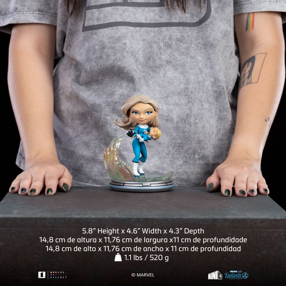 Statue Invisible Woman - The Fantastic Four: First Steps - Minico - Iron Studios