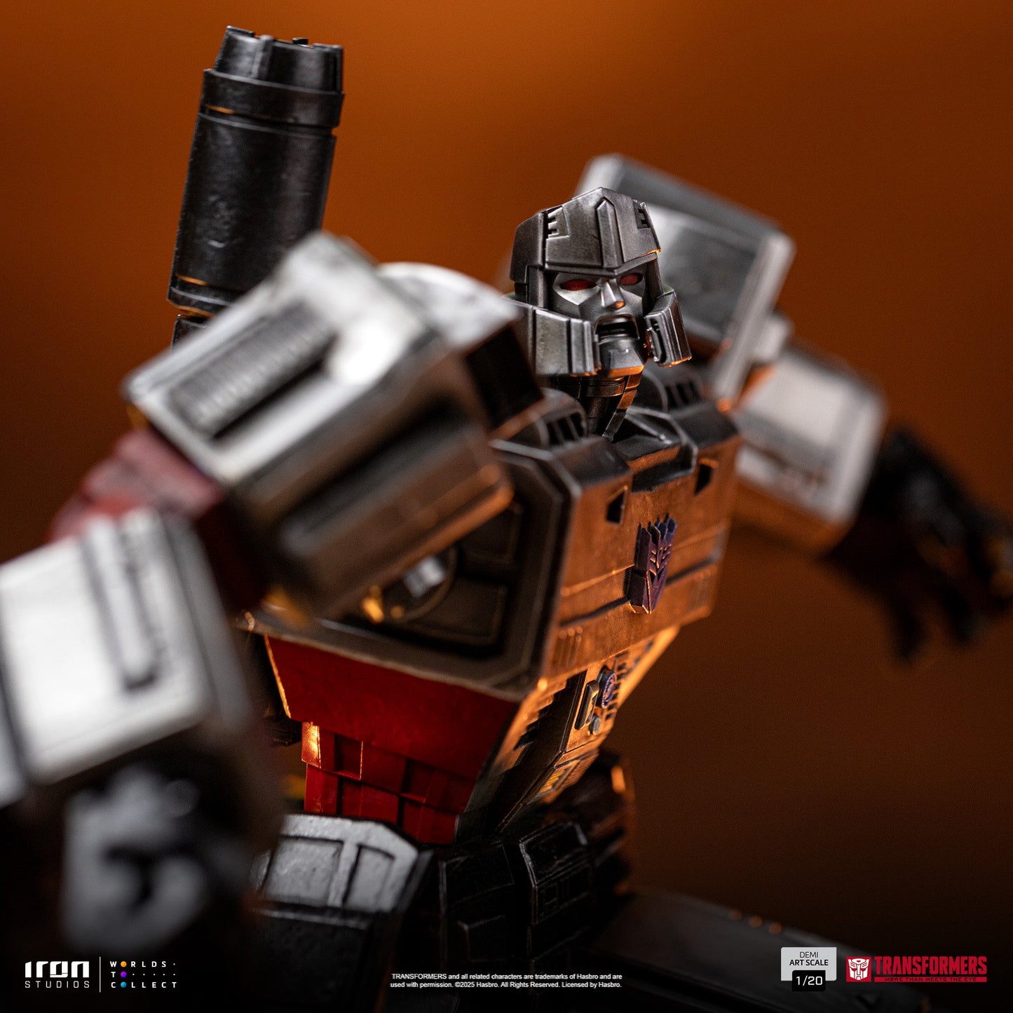 Pre-Order - Statue Megatron - Transformers - Demi Scale 1/20 - Iron Studios