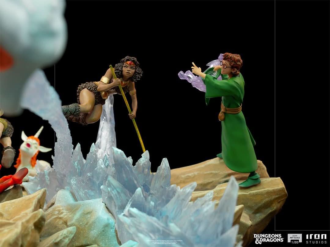 Statue Tiamat Battle Diorama - Dungeons and Dragons - Demi Art 1/20 - Iron Studios