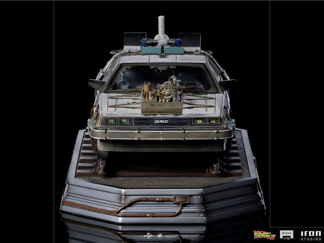 Statue Delorean - Back to the Future III - Art Scale 1/10 - Iron Studios