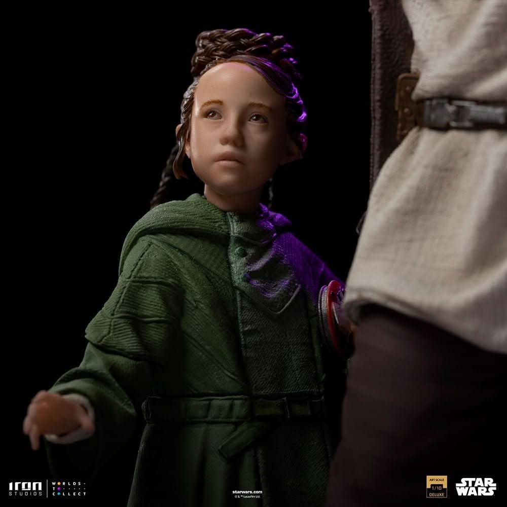 Statue Obi-Wan and Young Leia - Star Wars: Obi-Wan Kenobi Series - Art Scale 1/10 - Iron Studios