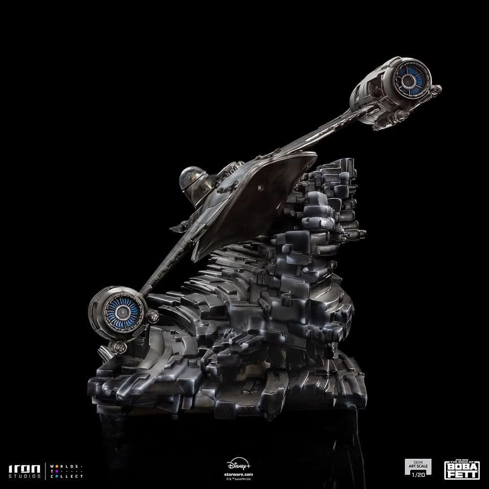 Statue Mando's N-1 Starfighter - Star Wars: The Book of Boba Fett - Demi Art Scale 1/20 - Iron Studios