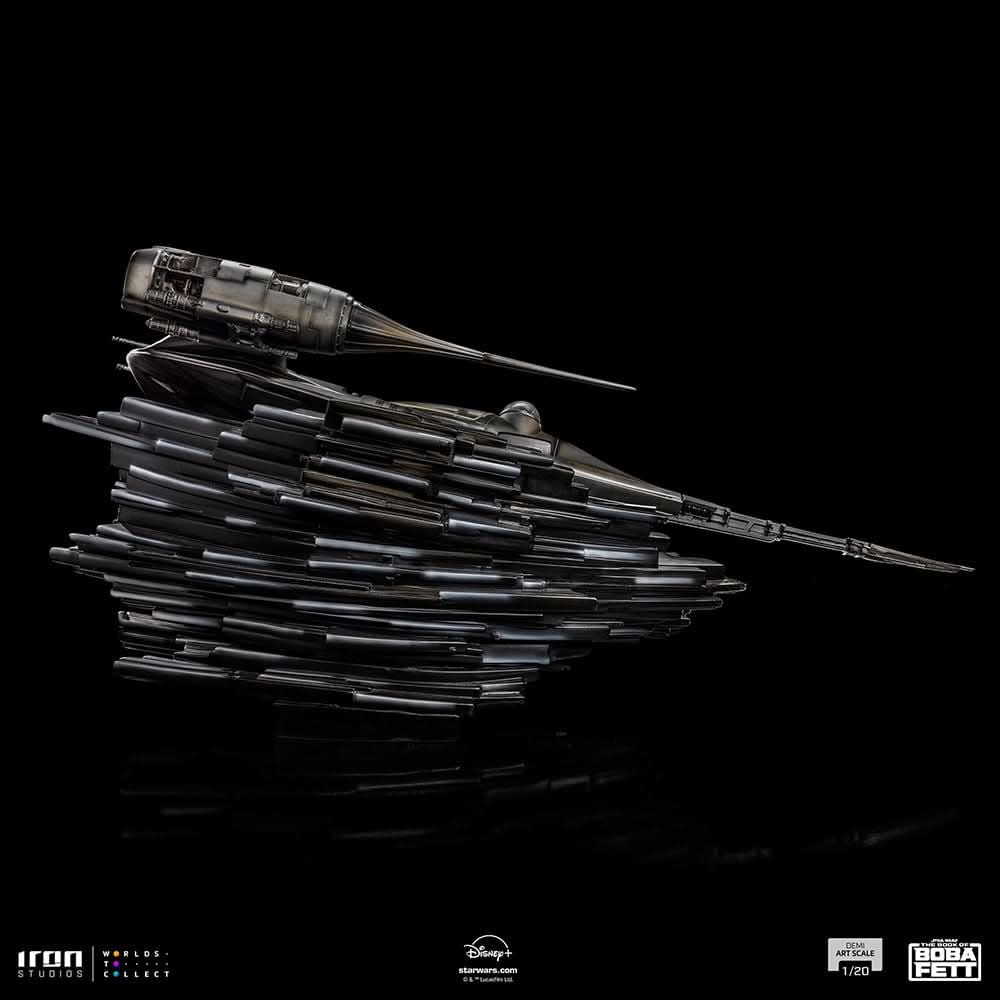 Statue Mando's N-1 Starfighter - Star Wars: The Book of Boba Fett - Demi Art Scale 1/20 - Iron Studios