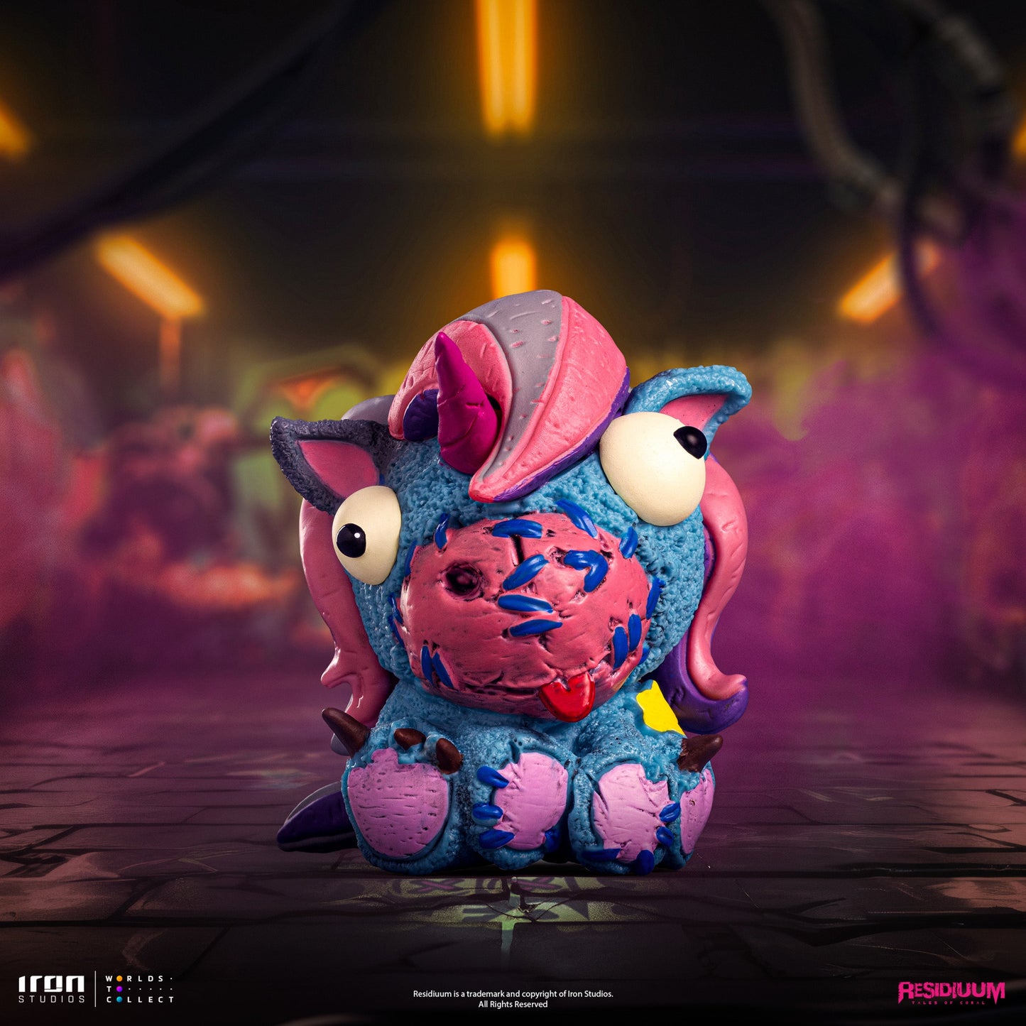 Statue Alanis - Residiuum's Boogie Bears - Monster Scale - Iron Studios