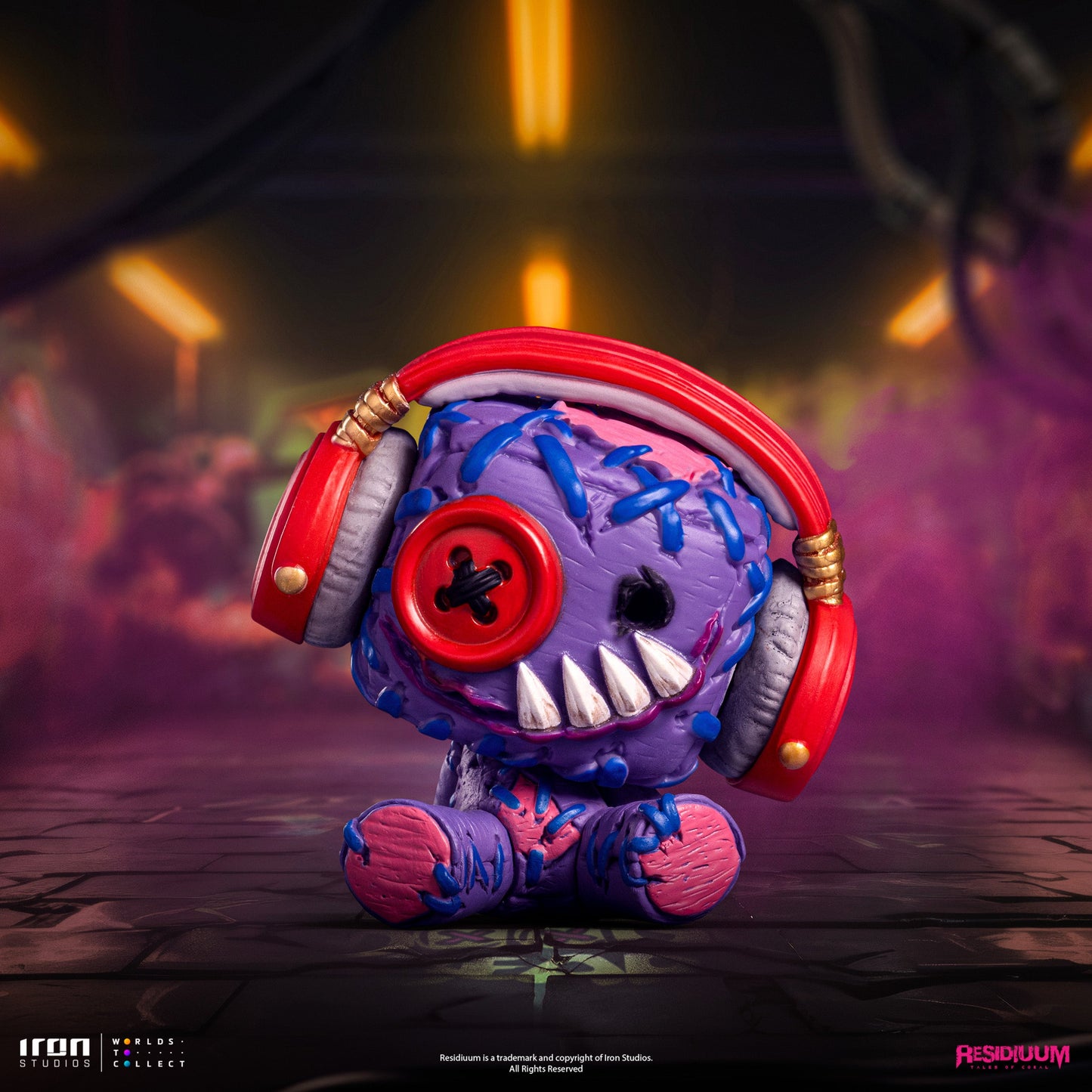 Statue Djack - Residiuum's Boogie Bears - Monster Scale - Iron Studios
