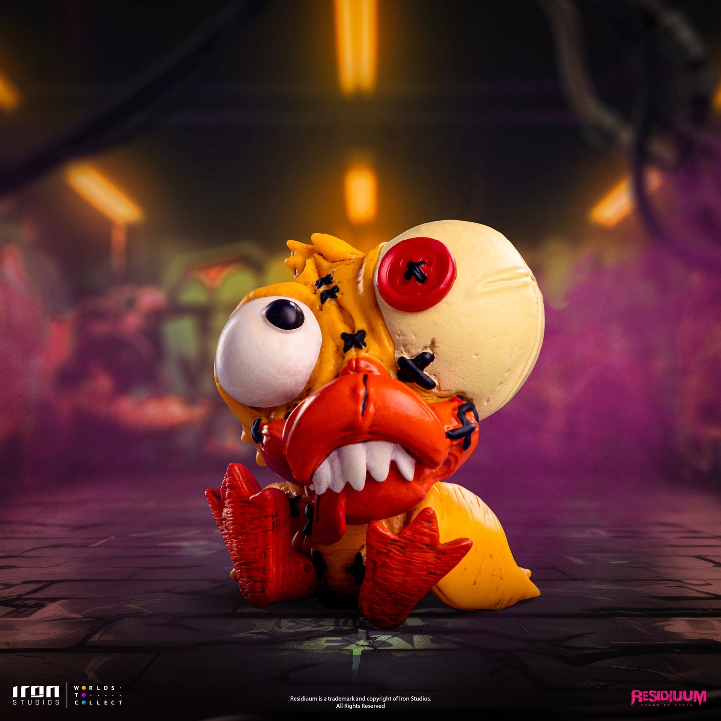 Statue Quack - Residiuum's Boogie Bears - Monster Scale - Iron Studios