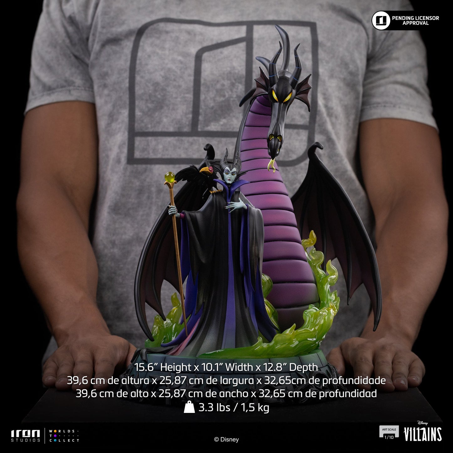 Pre-Order - Statue Maleficent - Disney's Villains - Art Scale 1/10 - Iron Studios
