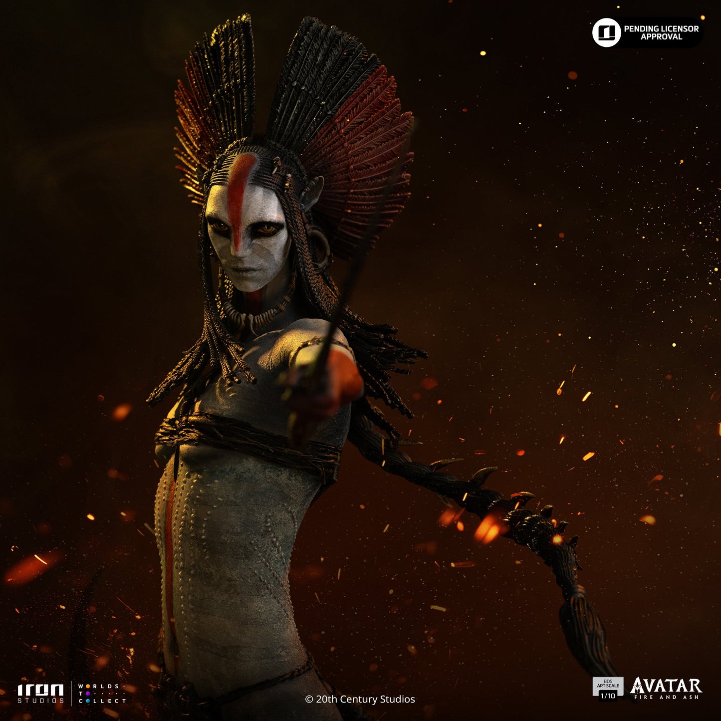 Pre-Order - Statue Varang - Avatar 3: Fire and Ash - Art Scale 1/10 - Iron Studios