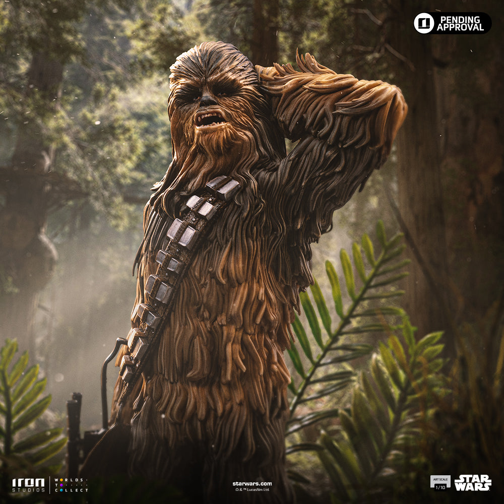 Pre-Order - Statue Chewbacca and Tokkat - Star Wars - Art Scale 1/10 - Iron Studios