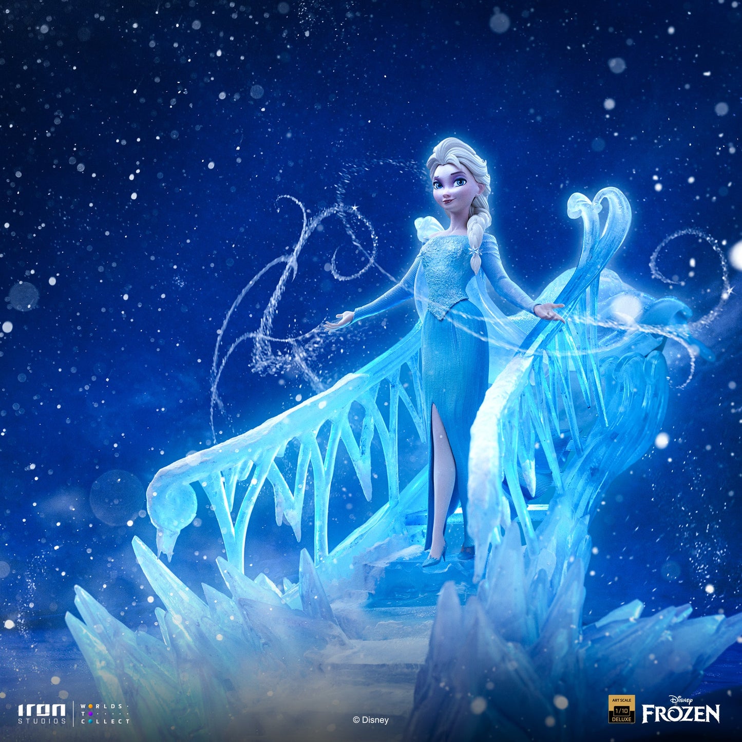 Pre-Order - Statue Elsa Deluxe – Frozen – Art Scale 1/10 – Iron Studios
