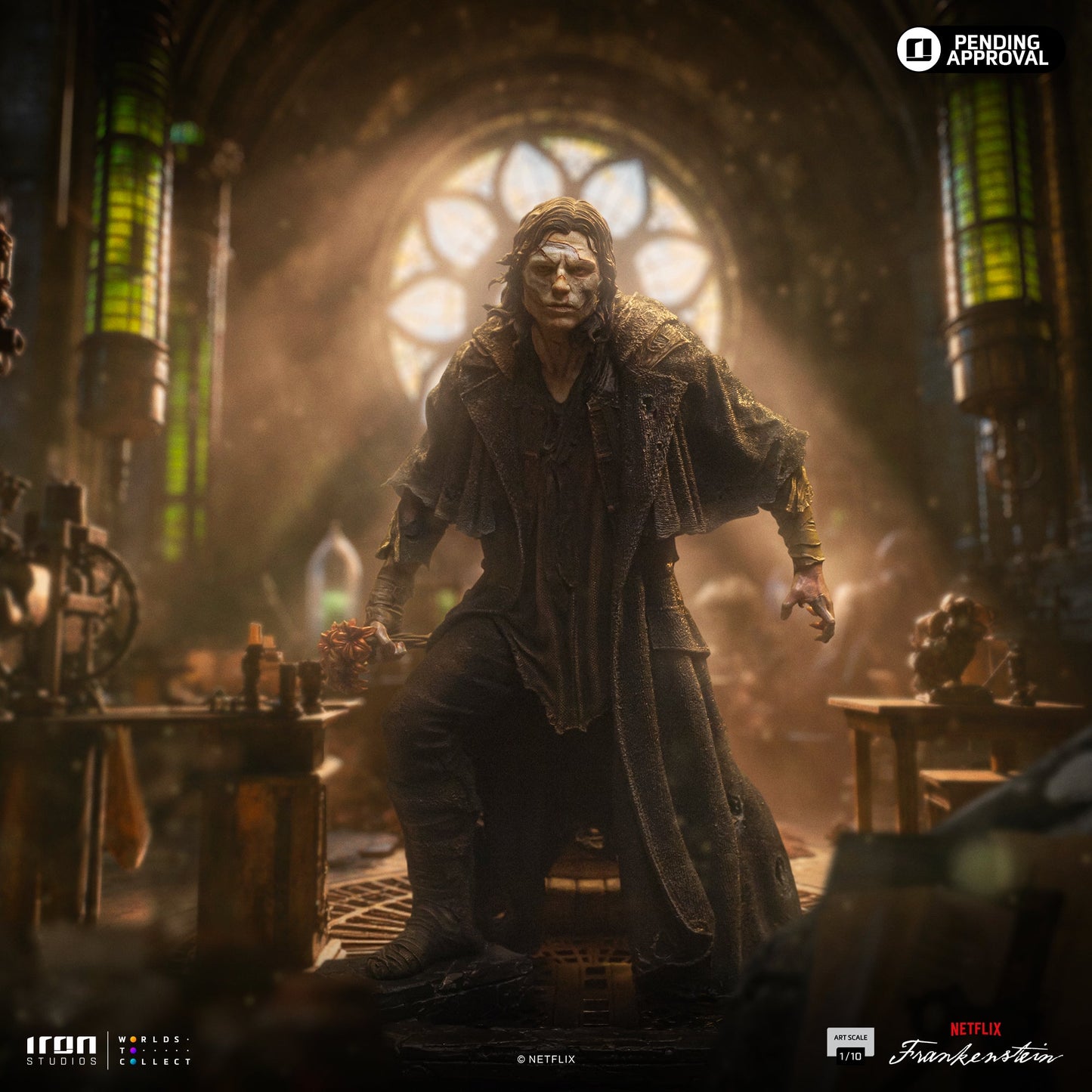Pre-Order - Frankenstein's Monster - Guillermo Del Toro's Frankenstein - Art Scale 1/10 - Iron Studios