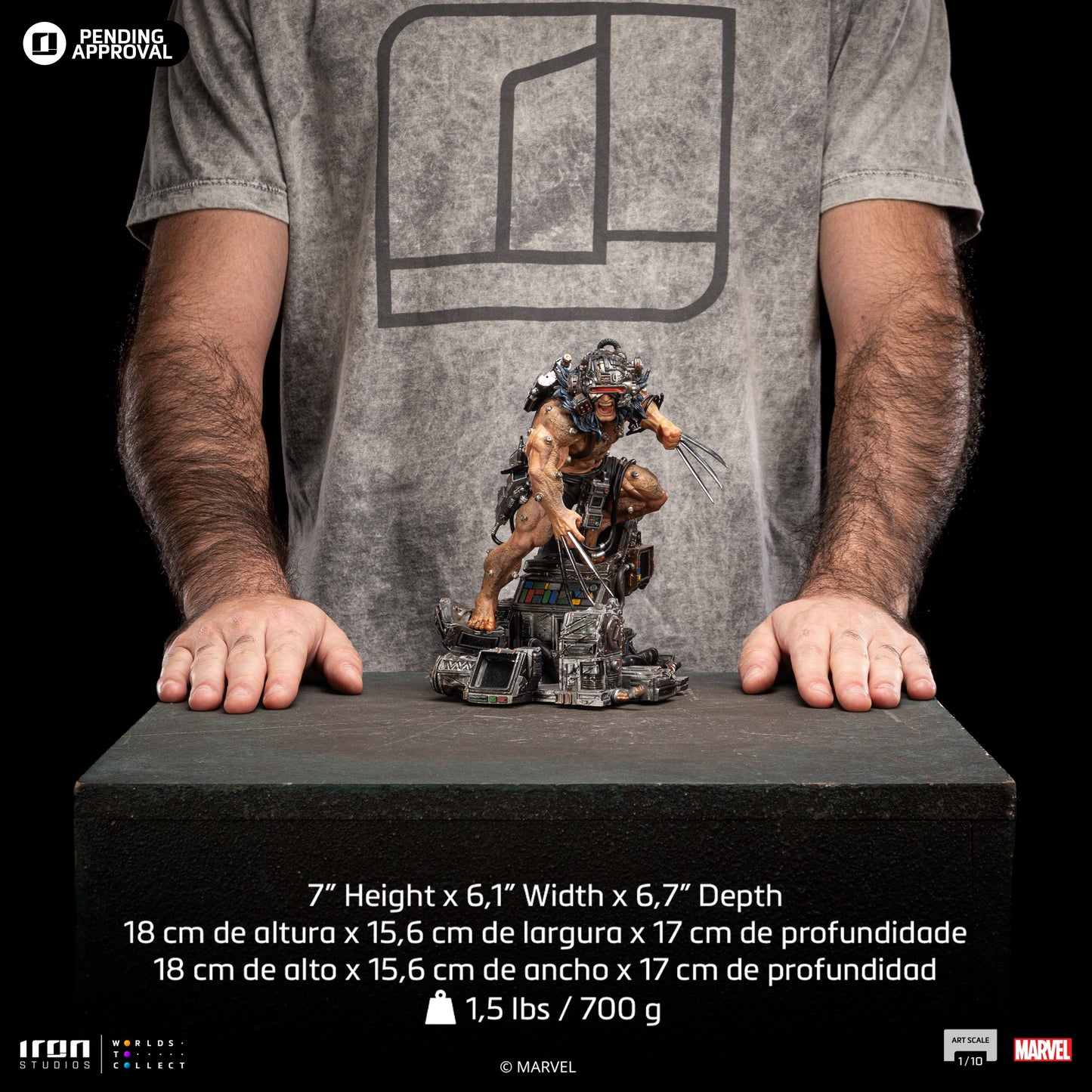Statue Weapon X (Wolverine 50th Anniversary) - Marvel Comics - Art Scale 1/10 - Iron Studios