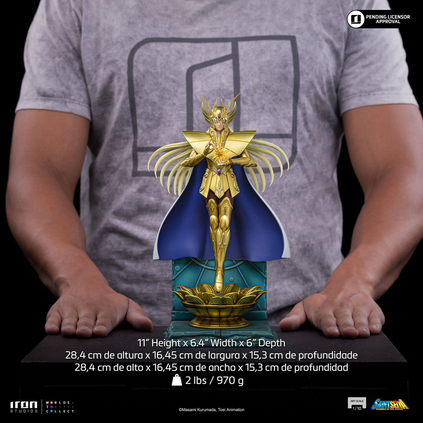 Pre-Order - Statue Virgo Shaka - Saint Seiya - Art Scale 1/10 - Iron Studios