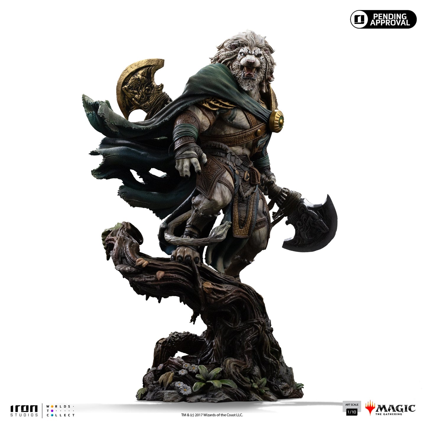 Pre-Order - Ajani Goldmane - Magic: The Gathering - Art Scale 1/10 - Iron Studios