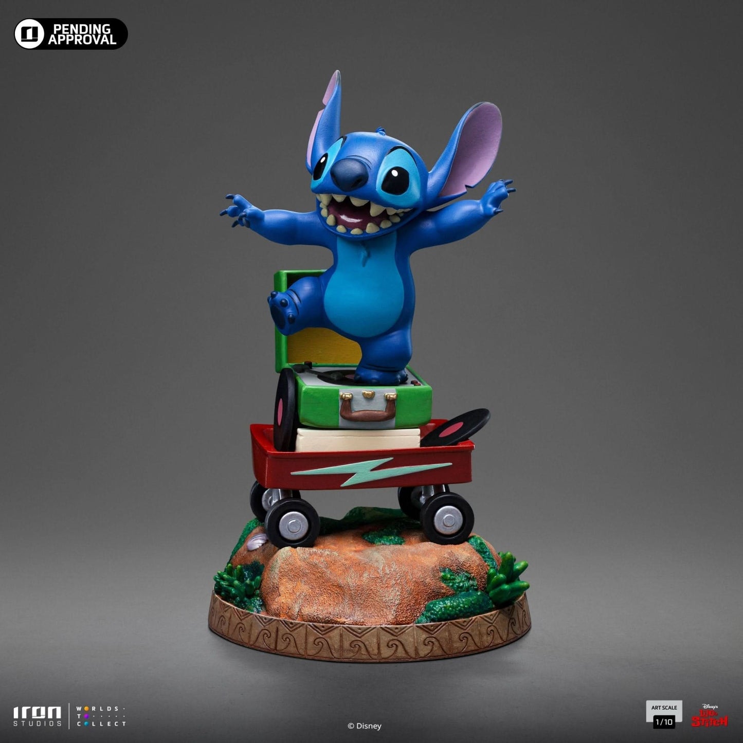 Statue Stitch - Disney Classics - Art Scale 1/10 - Iron Studios